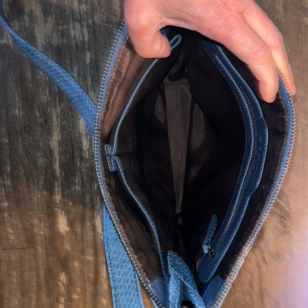 Byron New York Genuine Python Leather Crossbody - image 6